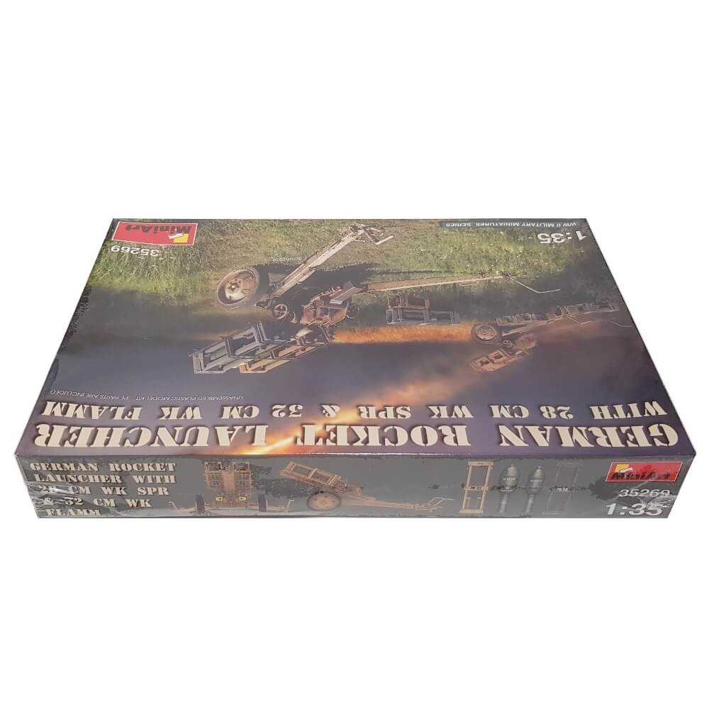 1:35 German Rocket Launcher with 28 cm WK SPR and 32 cm WK FLAMM - MINIART