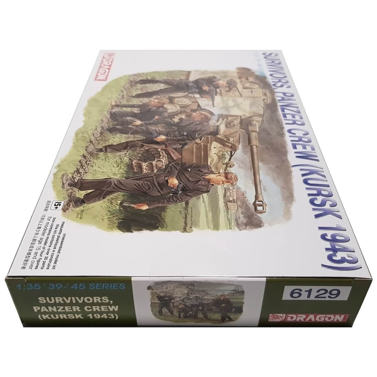 1:35 Survivors Panzer Crew - Kursk 1943 - DRAGON