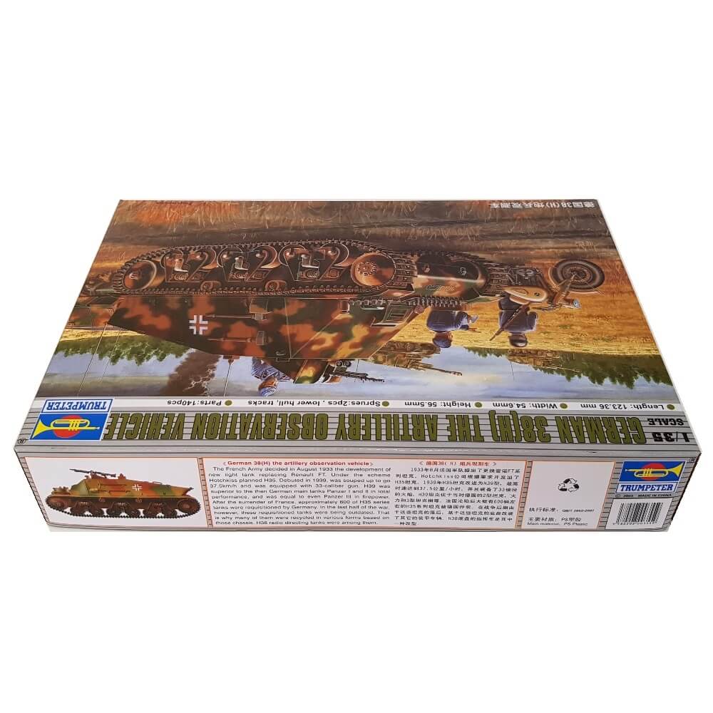 1:35 German 38(H) Artillery Observation Vehicle - TRUMPETER