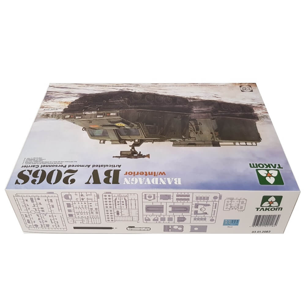 1:35 Bandvagn BV 206S Articulated APC with Interior - TAKOM