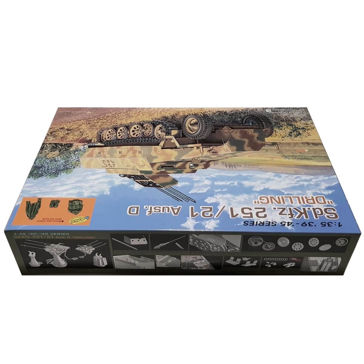 1:35 Sd.Kfz. 251/21 Ausf. D Drilling - DRAGON