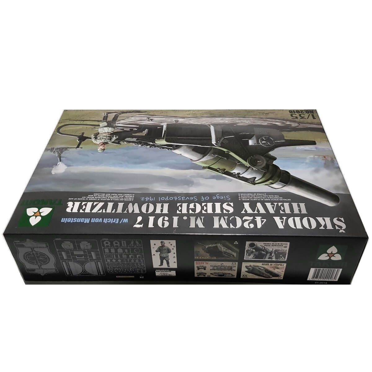 1:35 Skoda 42cm M1917 Heavy Siege Howitzer - Sevastopol 1942 with Erich von Manstein - TAKOM