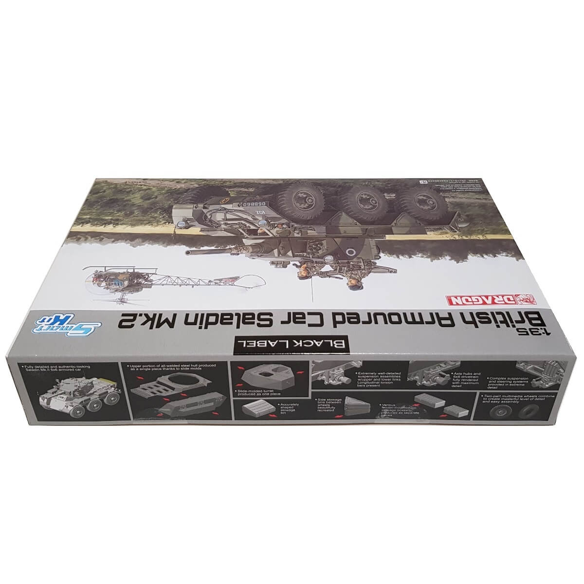 1:35 British Armoured Car SALADIN Mk.2 - DRAGON