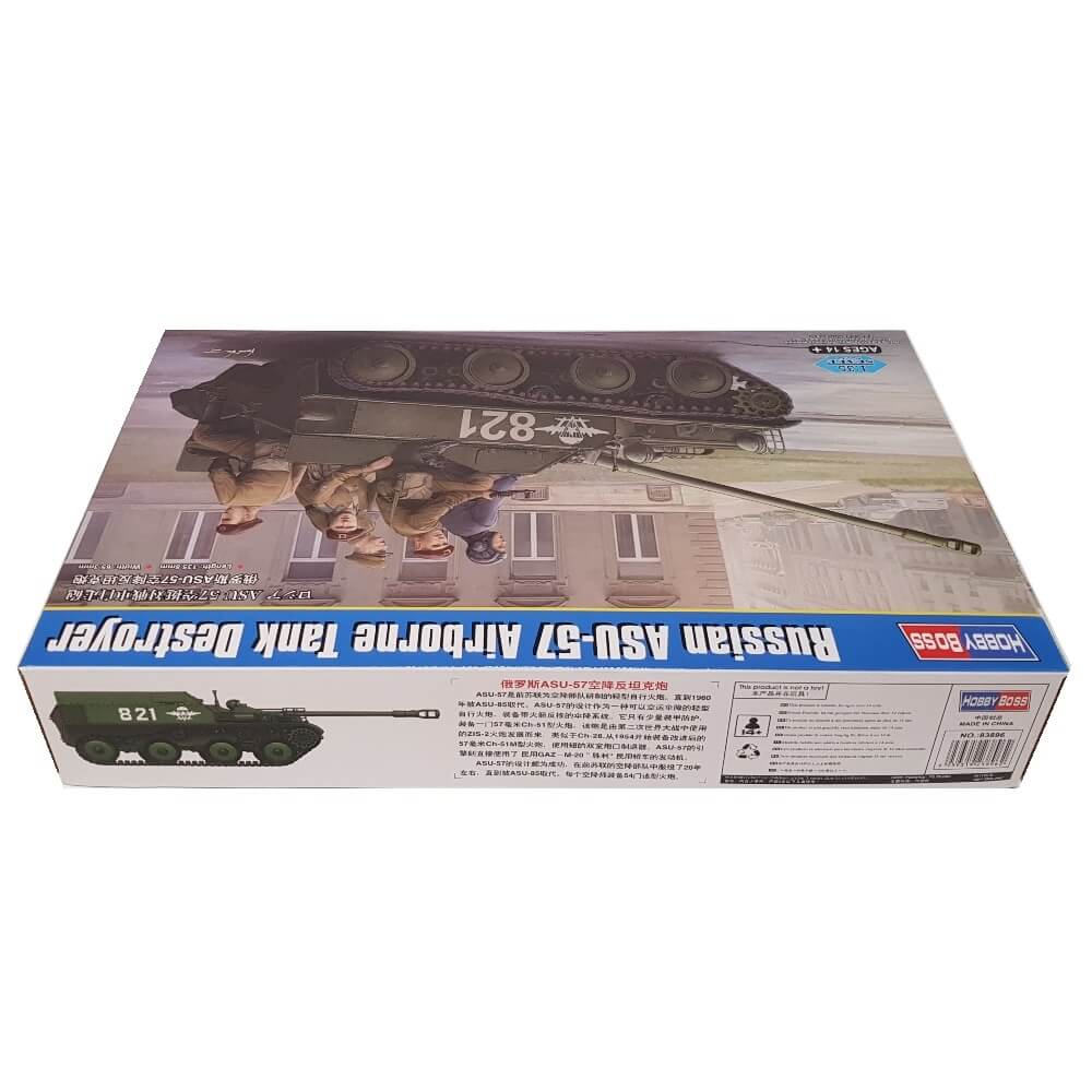 1:35 Russian ASU-57 Airborne Tank Destroyer - HOBBY BOSS