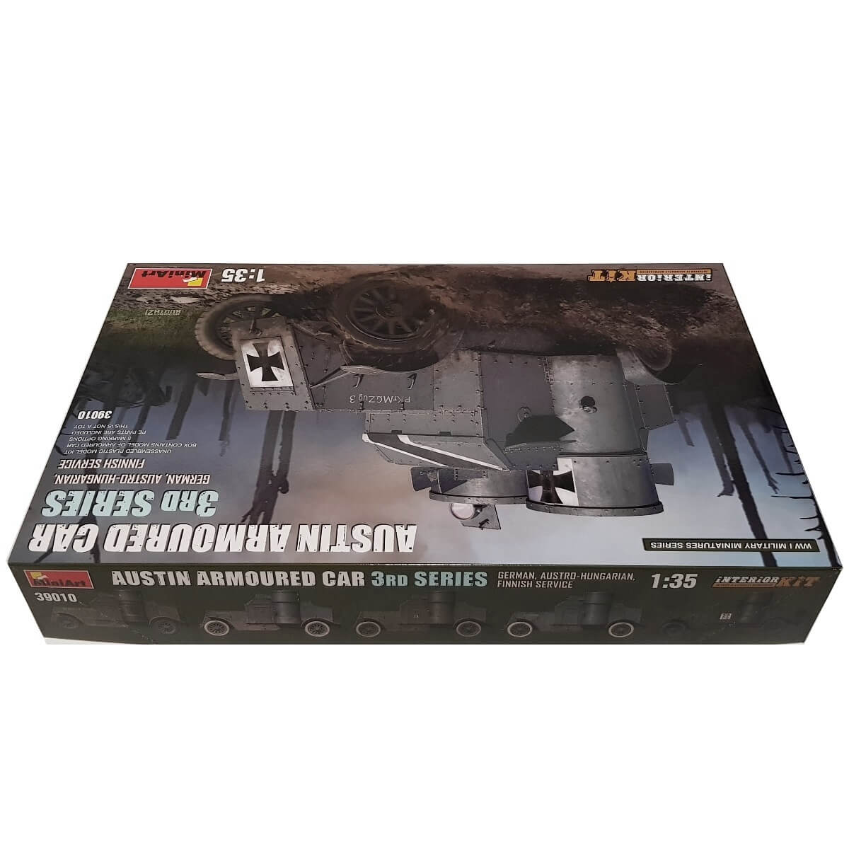 1:35 Austin Armoured Car 3rd Series German, Austro-Hungarian, Finnish Service - MINIART