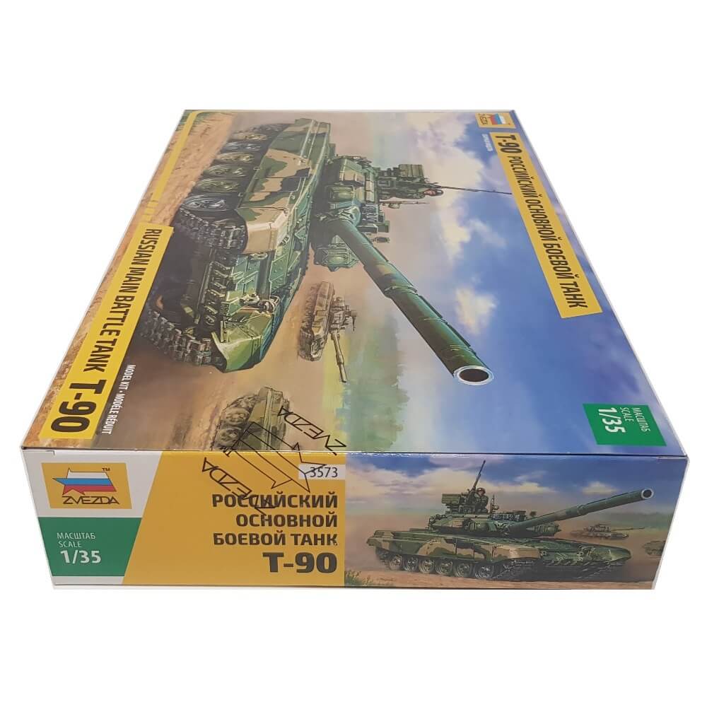 1:35 Russian T-90 Main Battle Tank - ZVEZDA