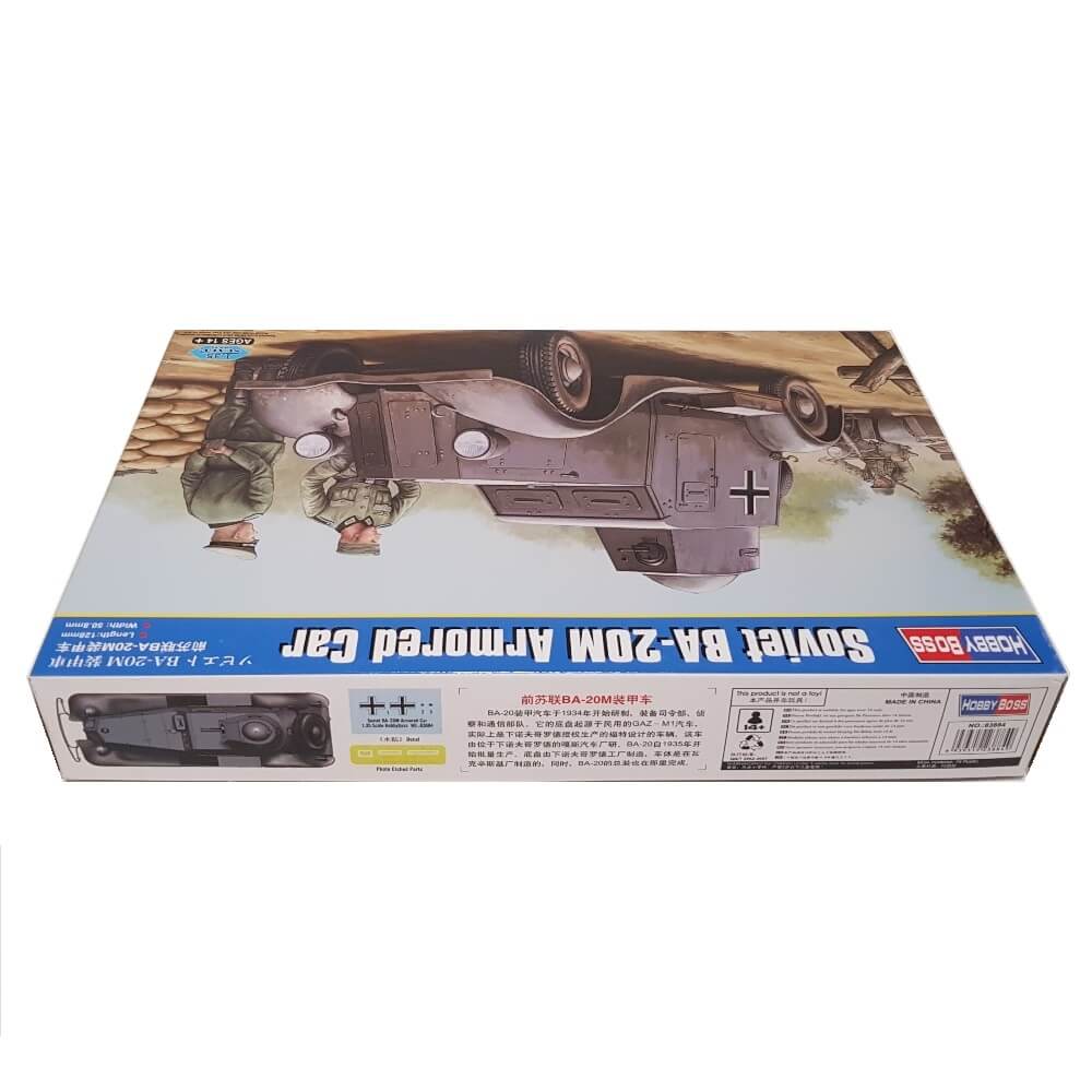 1:35 Soviet BA-20M Armored Car - HOBBY BOSS