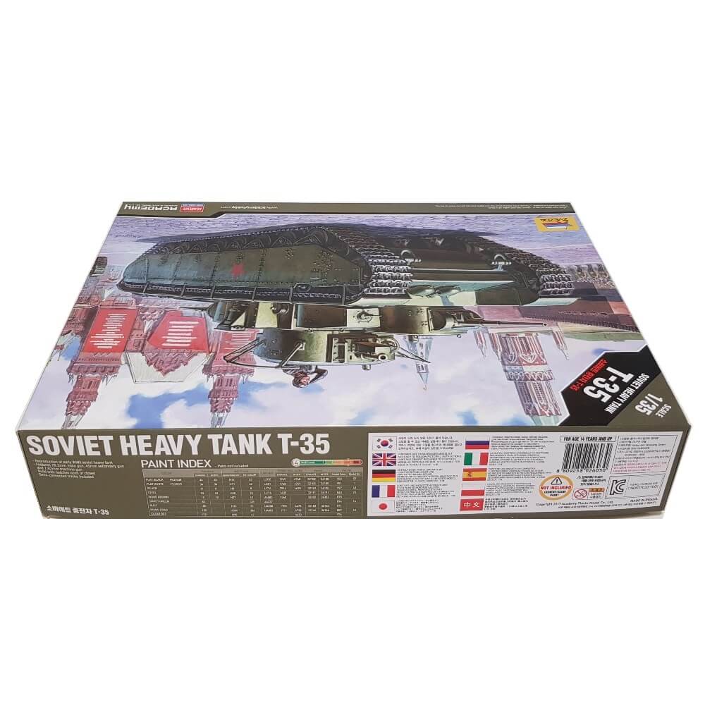 1:35 Soviet T-35 Heavy Tank - ACADEMY