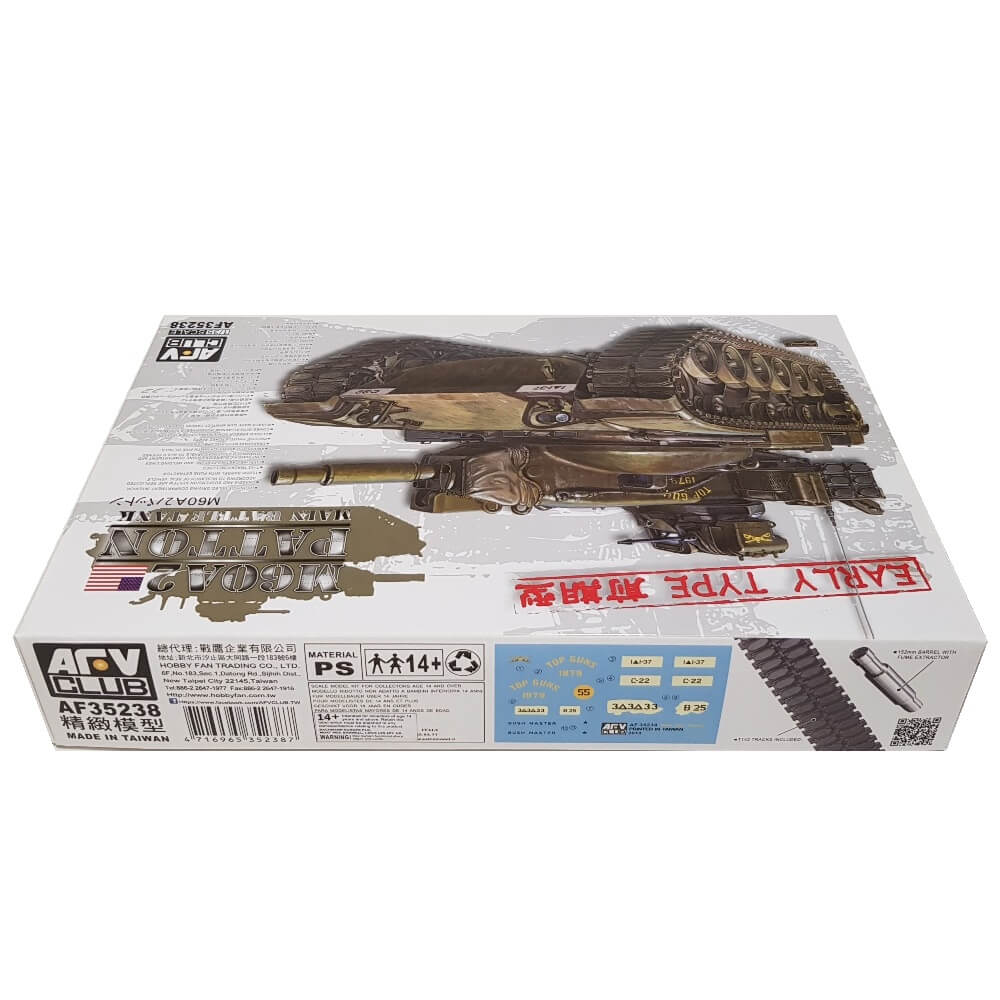 1:35 M60A2 PATTON Main Battle Tank - Early Version - AFV CLUB