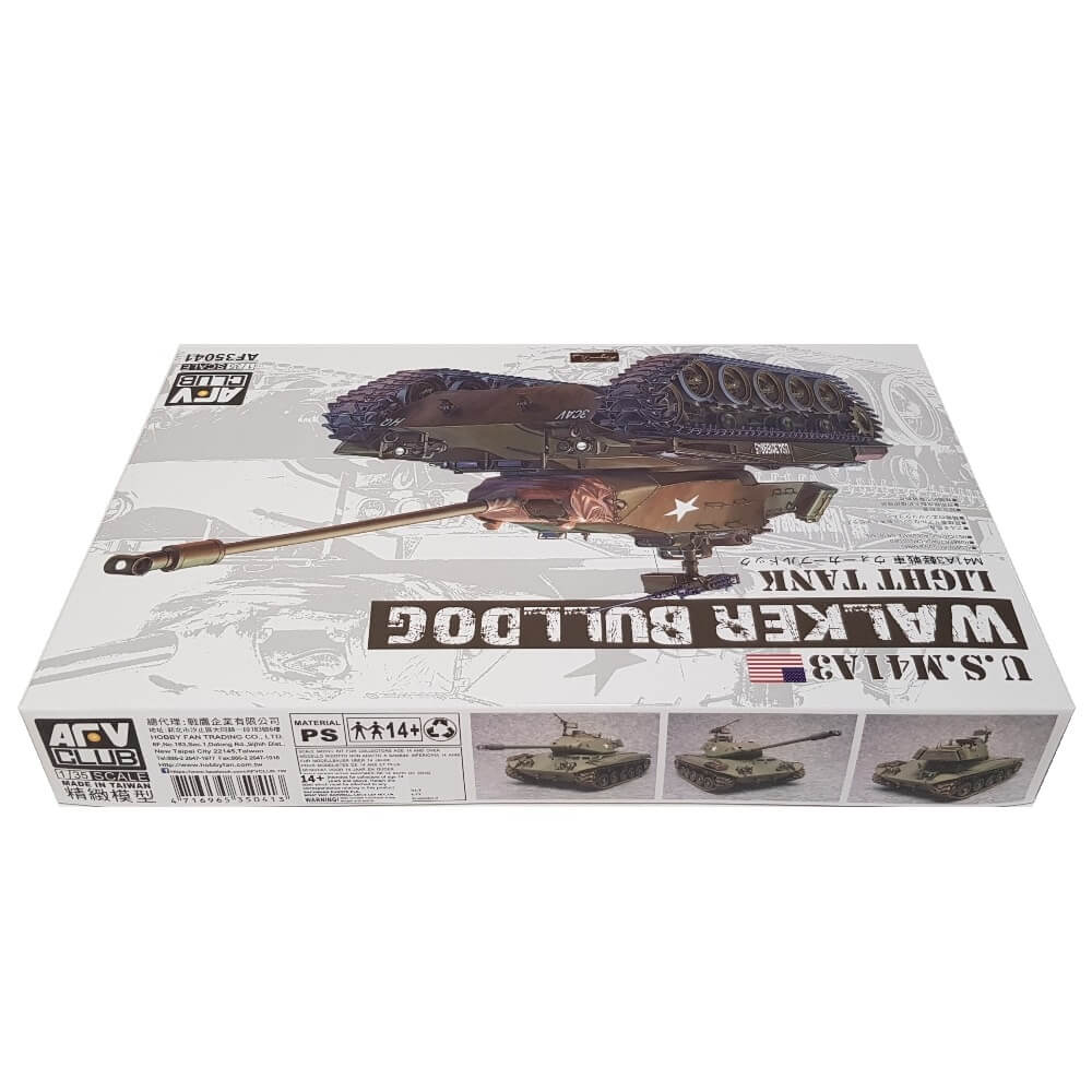 1:35 US M41A3 Walker Bulldog Light Tank - AFV CLUB