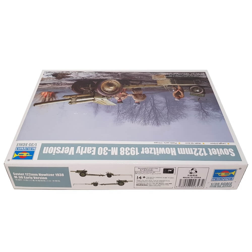1:35 Soviet 122mm Howitzer 1938 M-30 Early Version - TRUMPETER