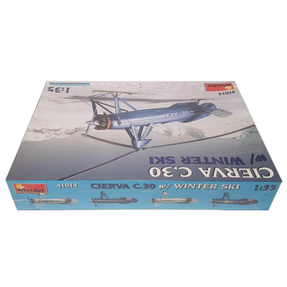 1:35 CIERVA C.30 with Winter Ski - MINIART