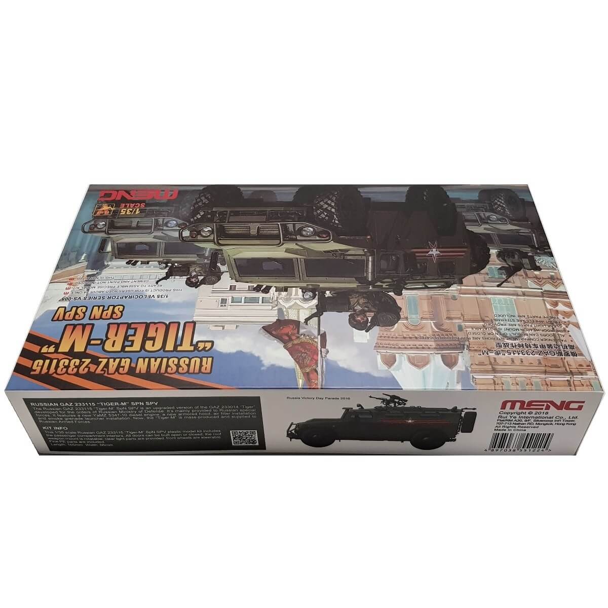 1:35 Russian GAZ 233115 Tiger-M SpN SPV - MENG