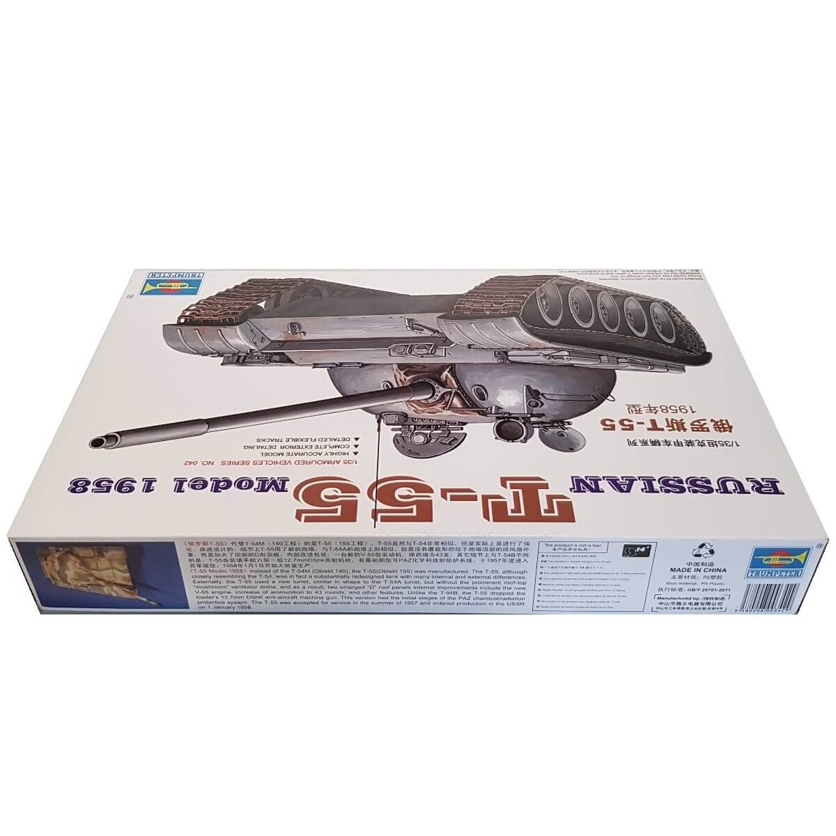 1:35 Russian T-55 Model 1958 - TRUMPETER