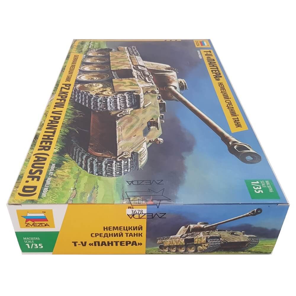 1:35 German Medium Tank Pz.Kpfw. V PANTHER Ausf. D - ZVEZDA