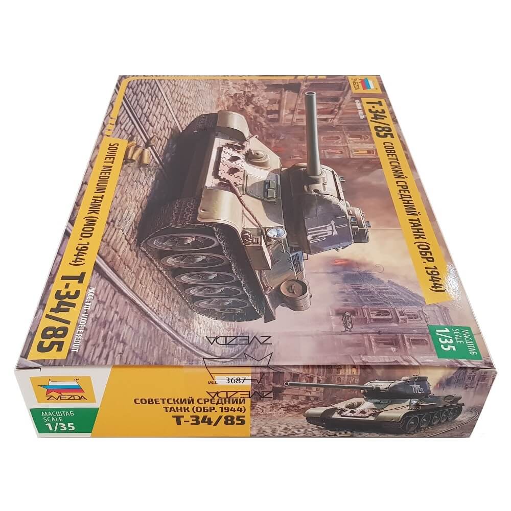 1:35 Soviet Medium Tank T-34/85 Model 1944 - ZVEZDA