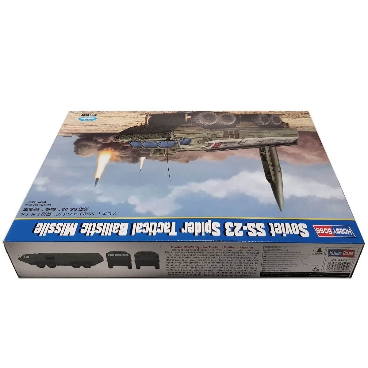 1:35 Soviet SS-23 Spider Tactical Ballistic Missile - HOBBY BOSS
