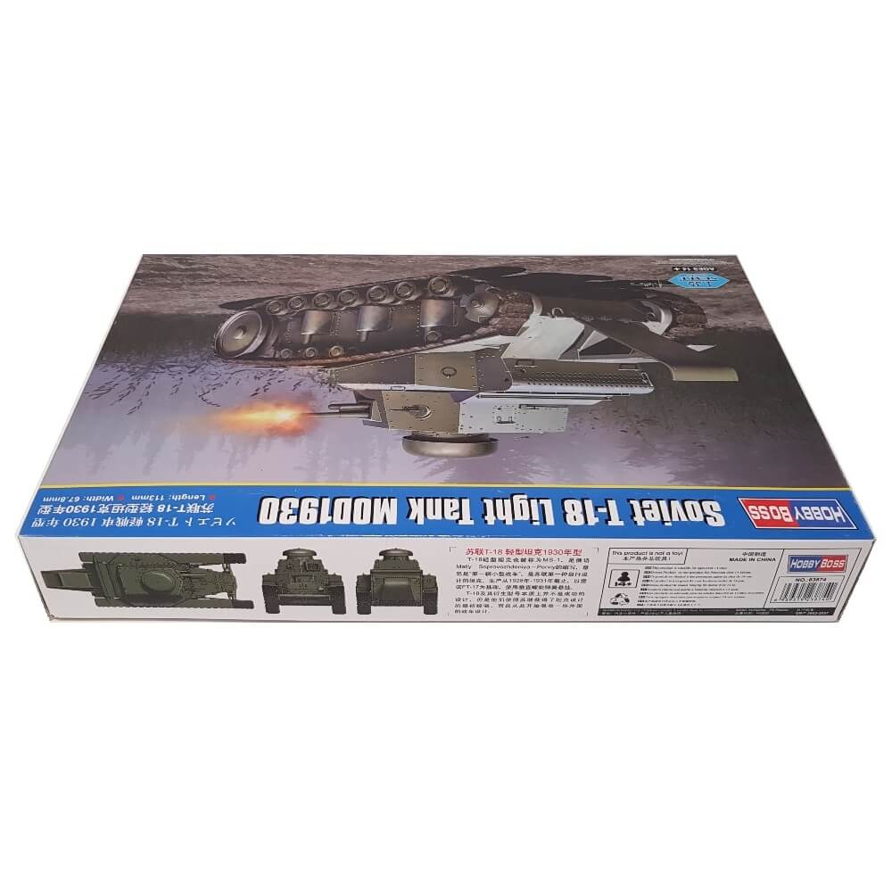 1:35 Soviet T-18 Light Tank MOD1930 - HOBBY BOSS
