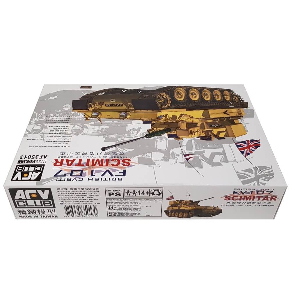 1:35 British CVR(T) FV107 Scimitar - AFV CLUB