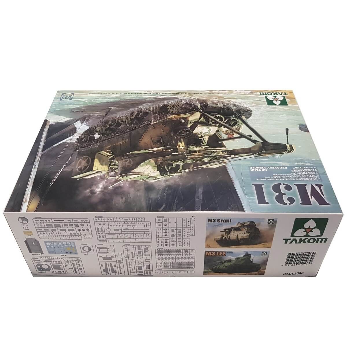 1:35 M31 US Tank Recovery Vehicle - TAKOM