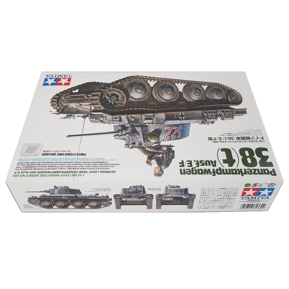 1:35 German Light Tank Panzerkampfwagen 38(t) Ausf. E/F - TAMIYA
