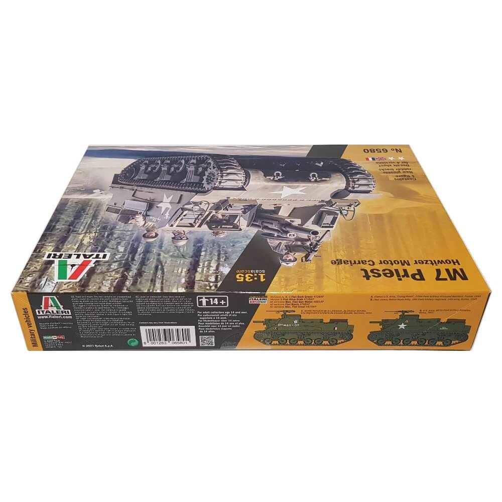 1:35 M7 Priest Howitzer Motor Carriage - ITALERI