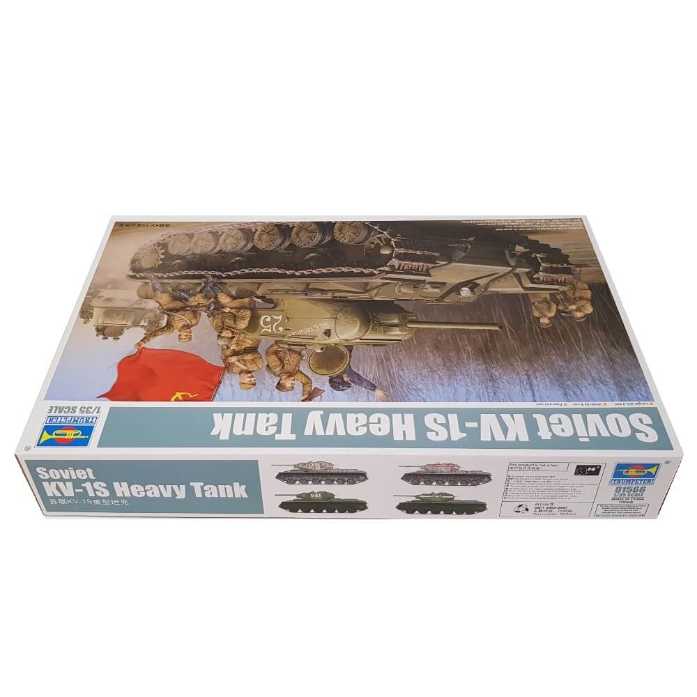 1:35 Soviet KV-1S Heavy Tank - TRUMPETER
