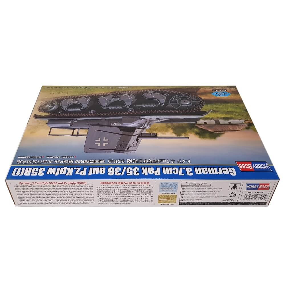 1:35 German 3.7cm Pak 35/36 auf Pz.Kpfw 35R(f) - HOBBY BOSS