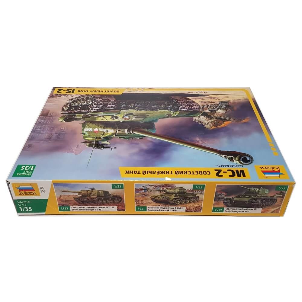 1:35 Soviet IS-2 (Iosif Stalin) Heavy Tank - ZVEZDA