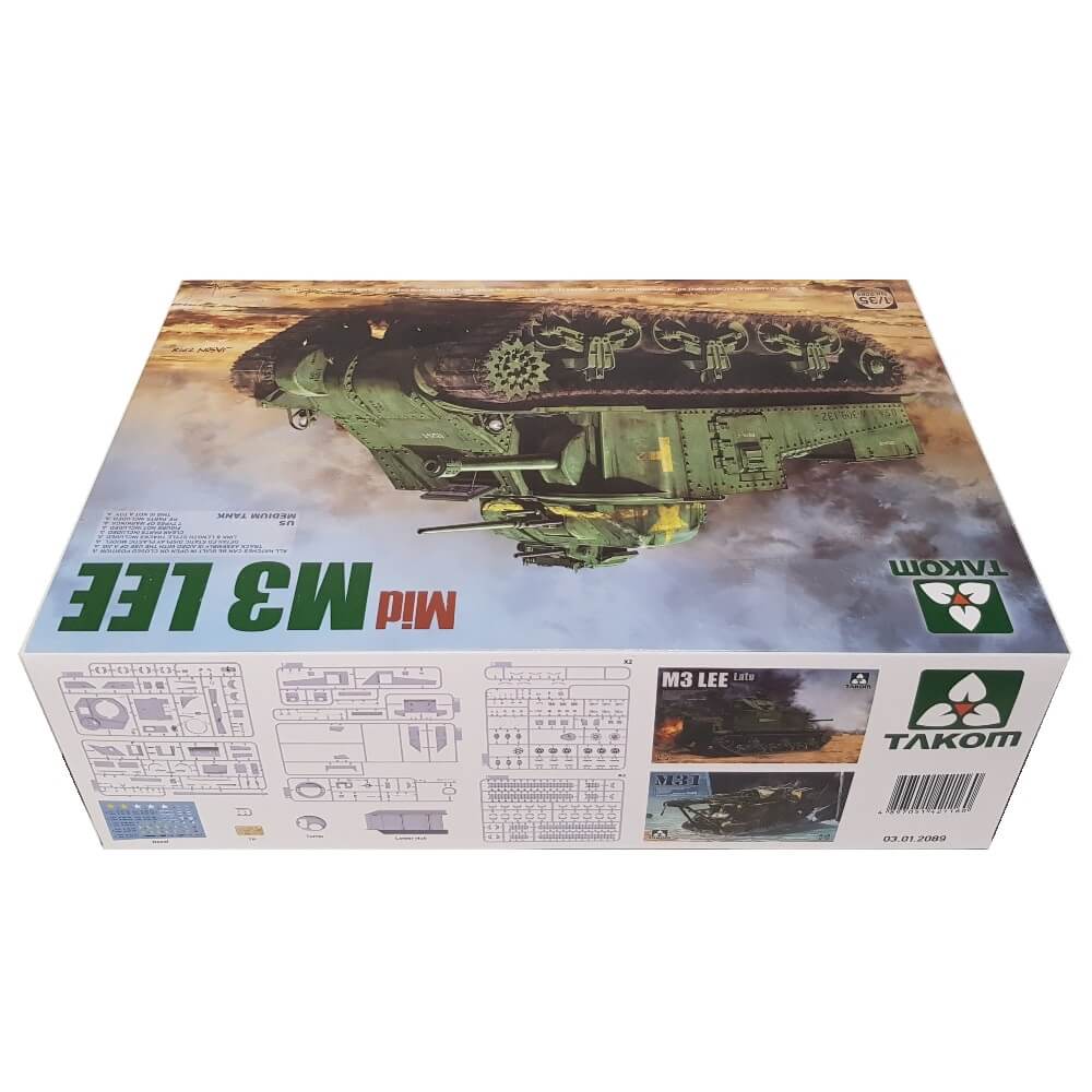 1:35 US M3 LEE Medium Tank Mid - TAKOM