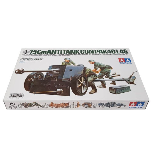 1:35 German 7.5cm Anti-Tank Gun PAK40/L46 - TAMIYA
