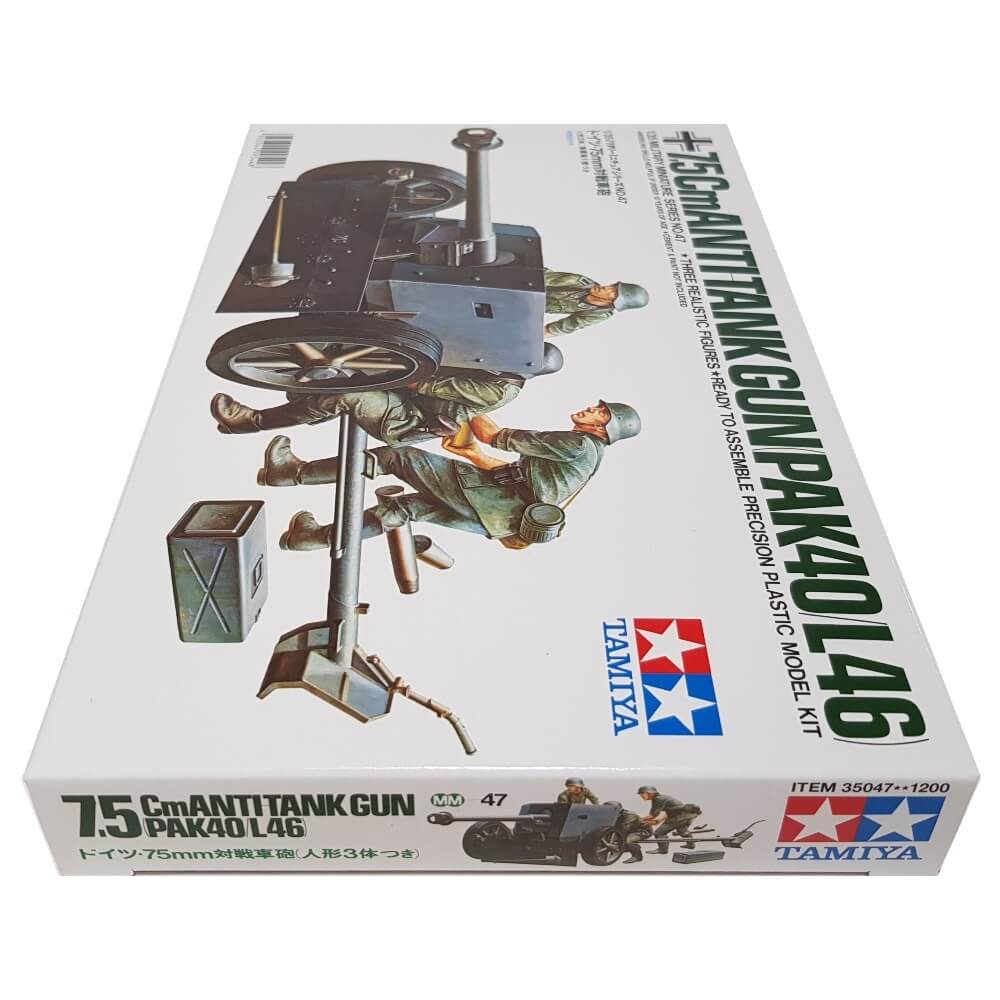 1:35 German 7.5cm Anti-Tank Gun PAK40/L46 - TAMIYA