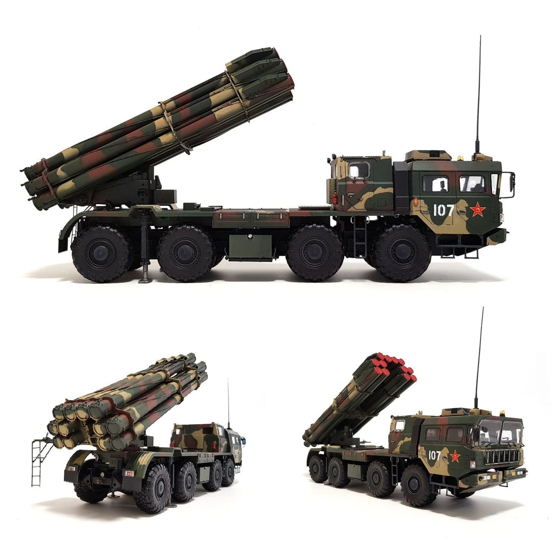 1:35 PHL-03 Multiple Launch Rocket System from TRUMPETER