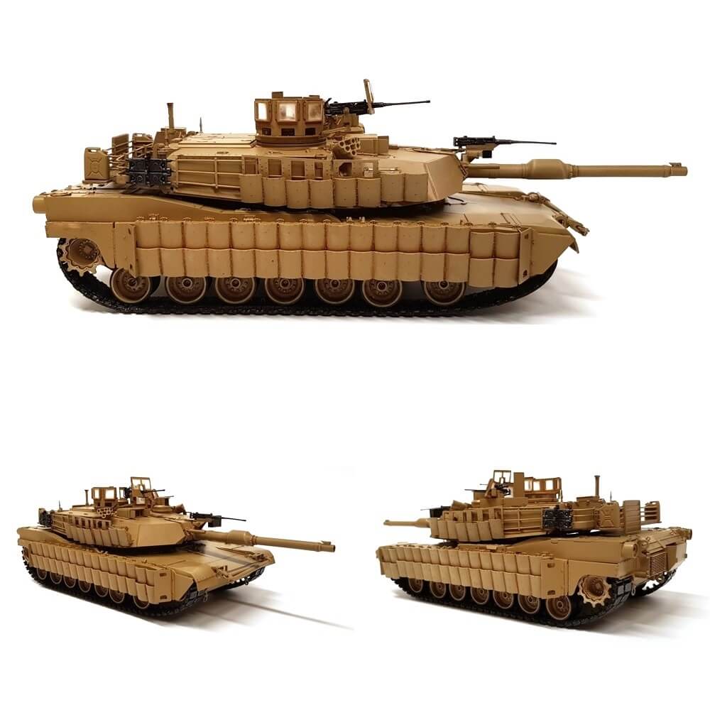 1:35 US Army Main Battle Tank M1A2 ABRAMS TUSK II from ACADEMY