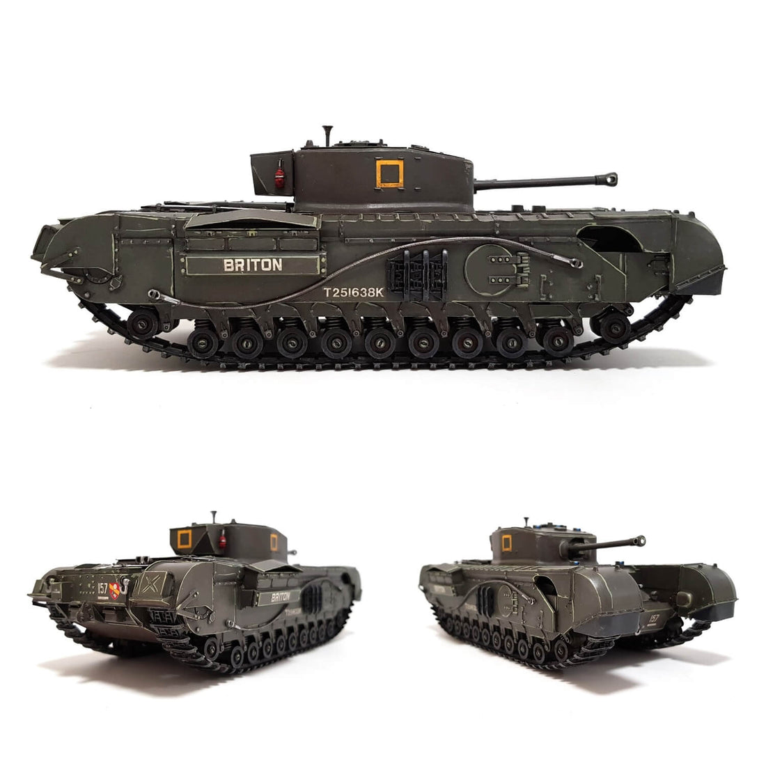 1:35 British Infantry Tank Mk.IV CHURCHILL Mk.VII from TAMIYA