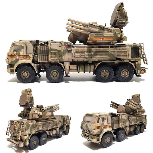 1:35 Russian PANTSIR-S1 Self-Propelled Anti-Aircraft System SA-22 GREYHOUND from ZVEZDA