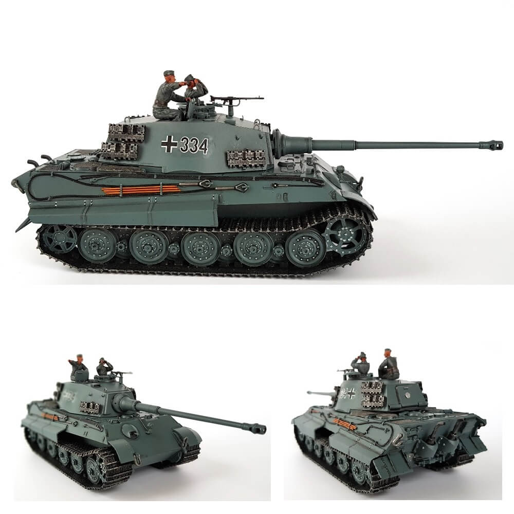 1:35 German KING TIGER II Sd.Kfz.182 with HENSCHEL TURRET from MENG