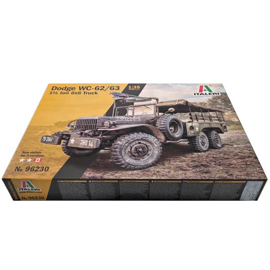 1:35 Dodge WC-62/63 1 1/2 ton 6x6 TRUCK - ITALERI