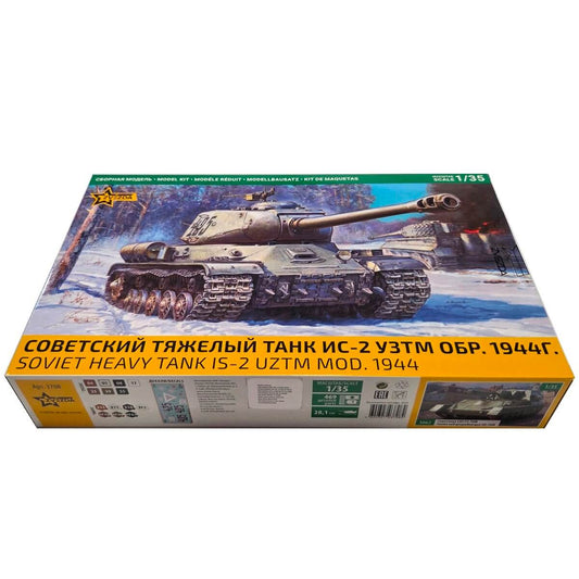 1:35 Soviet Heavy Tank IS-2 - ZVEZDA
