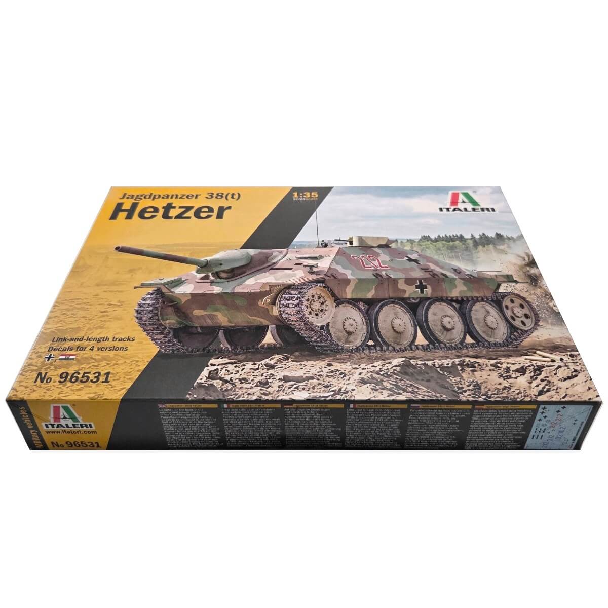 1:35 Jagdpanzer 38(t) Hetzer - ITALERI