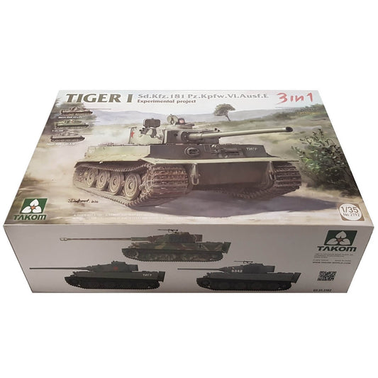 1:35 Sd.Kfz.181 Pz.Kfw.VI. Ausf. E Tiger I Experimental Project - TAKOM