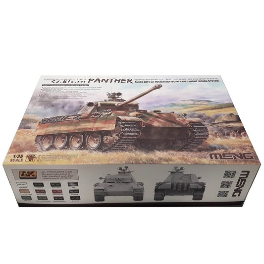1:35 Sd.Kfz. 171 PANTHER Ausf. G Late with FG1250 Active Infrared Night Vision System - MENG