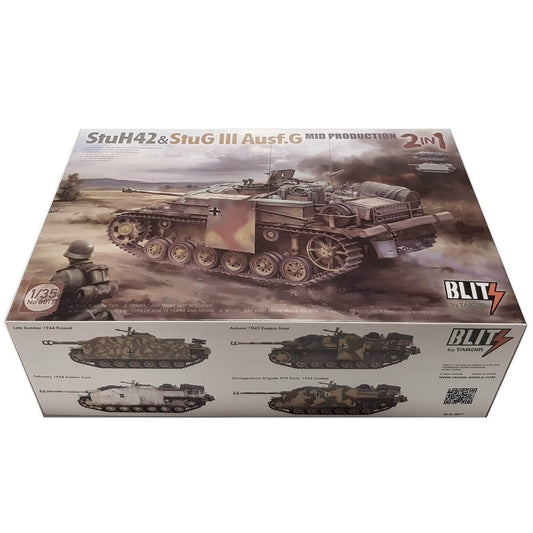 1:35 StuH 42 and  StuG III Ausf. G - Mid Production - TAKOM