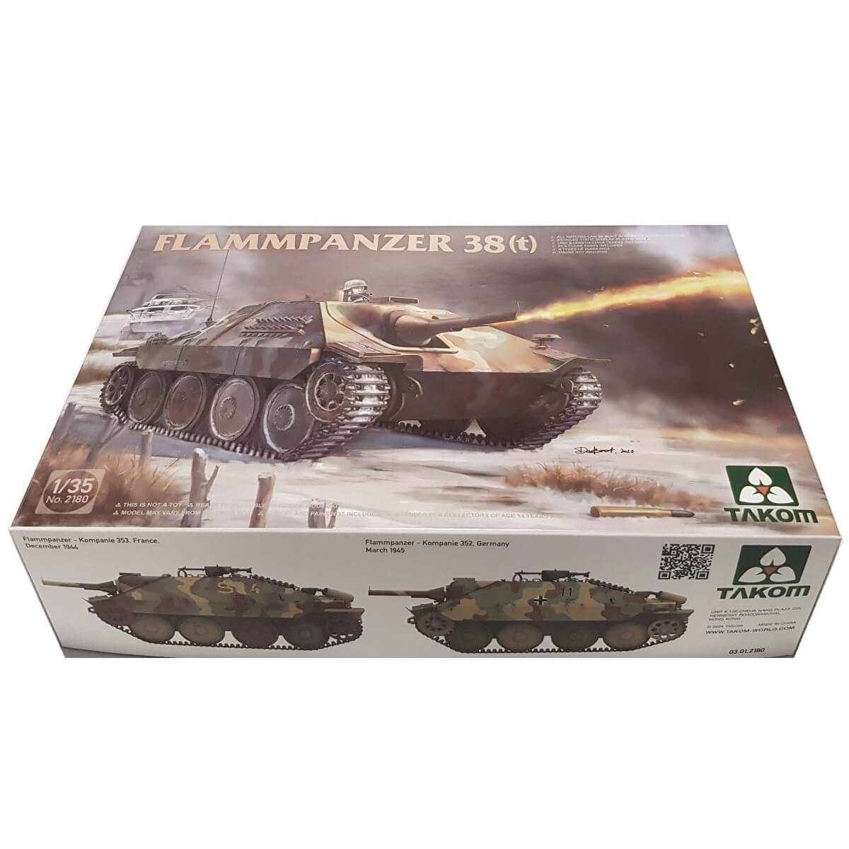 1:35 Flammpanzer 38(t) - TAKOM