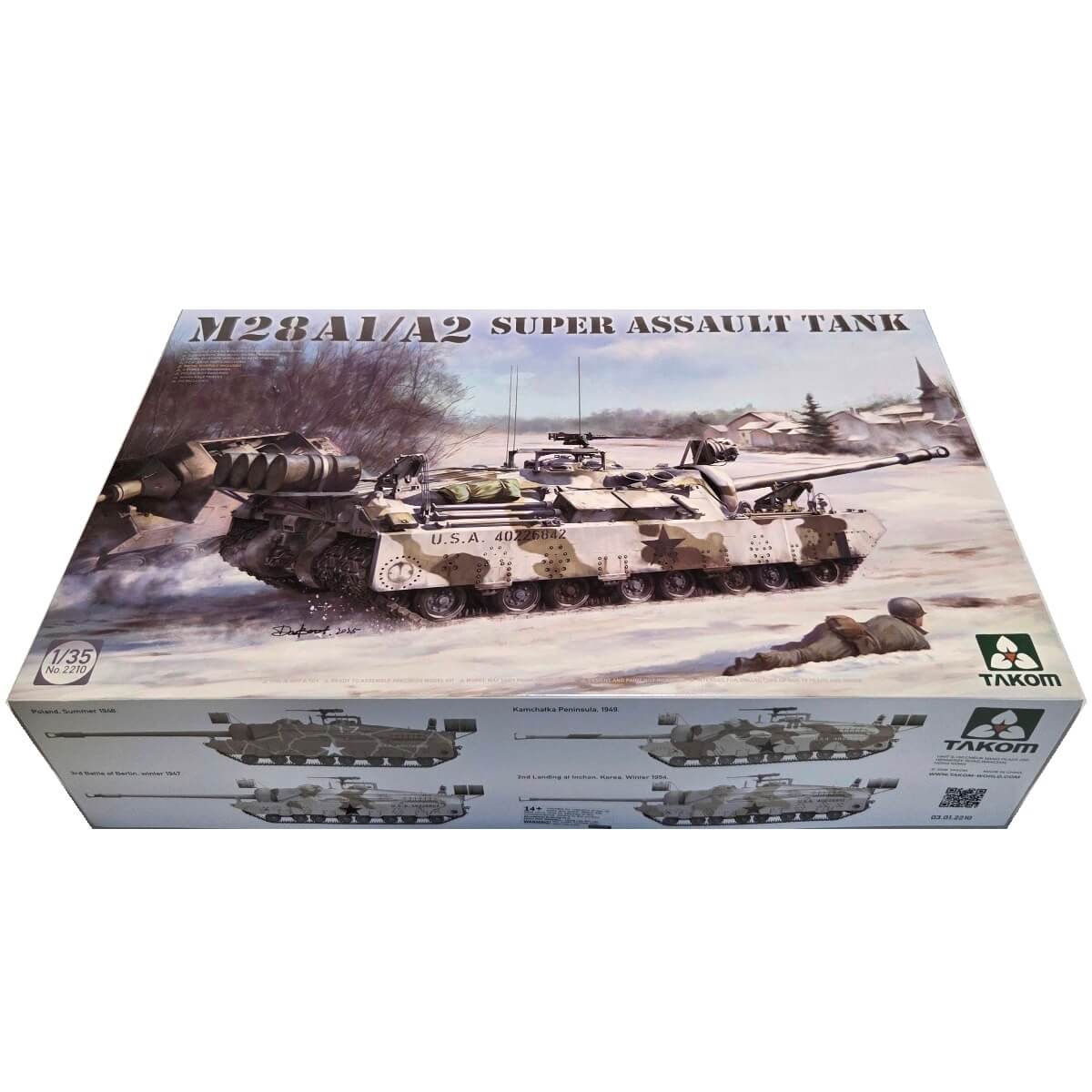 1:35 M28A1/A2 Super Assault Tank - TAKOM