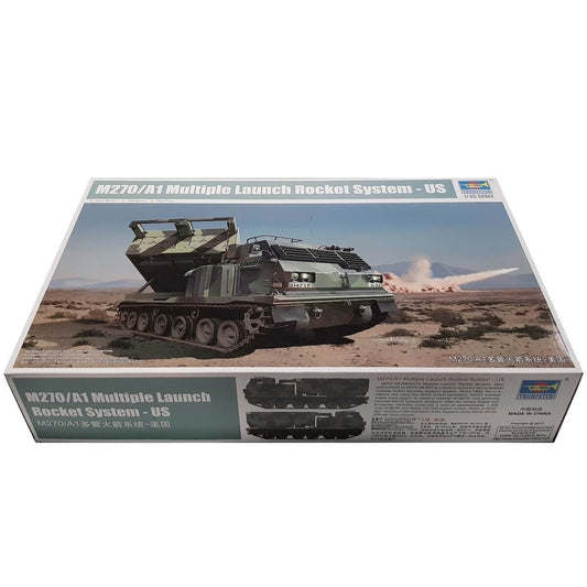 1:35 M270/A1 Multiple Launch Rocket System US - TRUMPETER