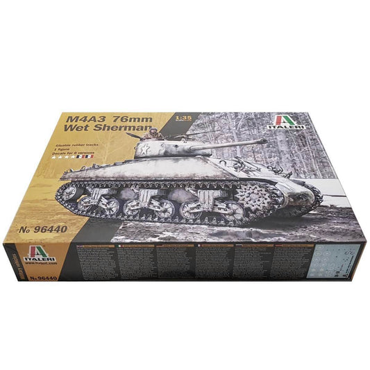 1:35 M4A3 76mm WET Sherman ITALERI