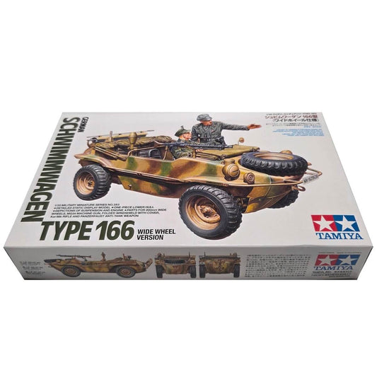 1:35 German Schwimmwagen Type 166 Wide Wheel Version - TAMIYA