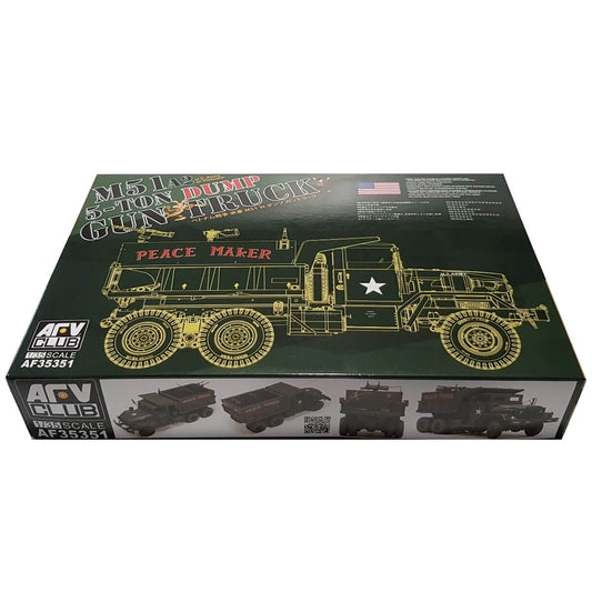 1:35 M51A2 5-Ton Dump Gun Truck - AFV CLUB