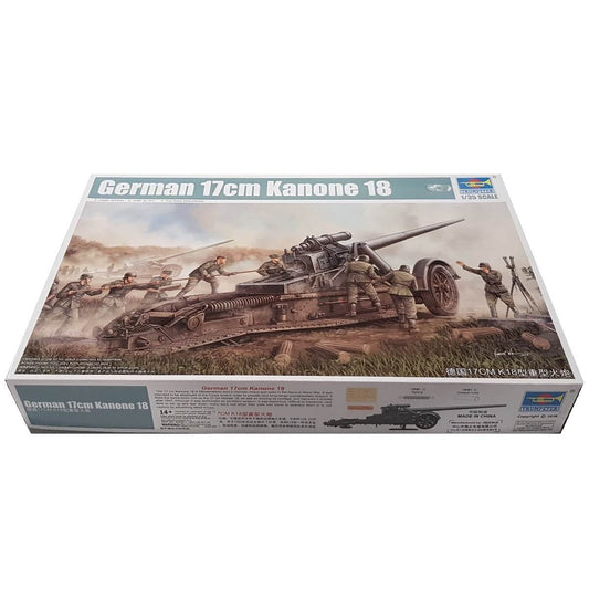 1:35 German 17cm Kanone 18 - TRUMPETER